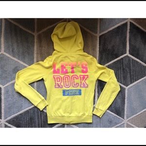 VS PINK zip up hoodie